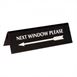 Next Window Pyramid Sign