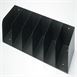 Counter Check Separators - Black Six Compartments