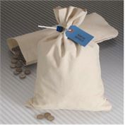 Canvas Coin Bag 14 x 28