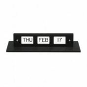 Counter Calendars Double faced, black