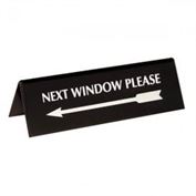 Next Window Pyramid Sign