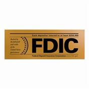 Mylar FDIC Logo