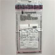 Plastic Deposit Bag, Clear (500 per) 12x15.5