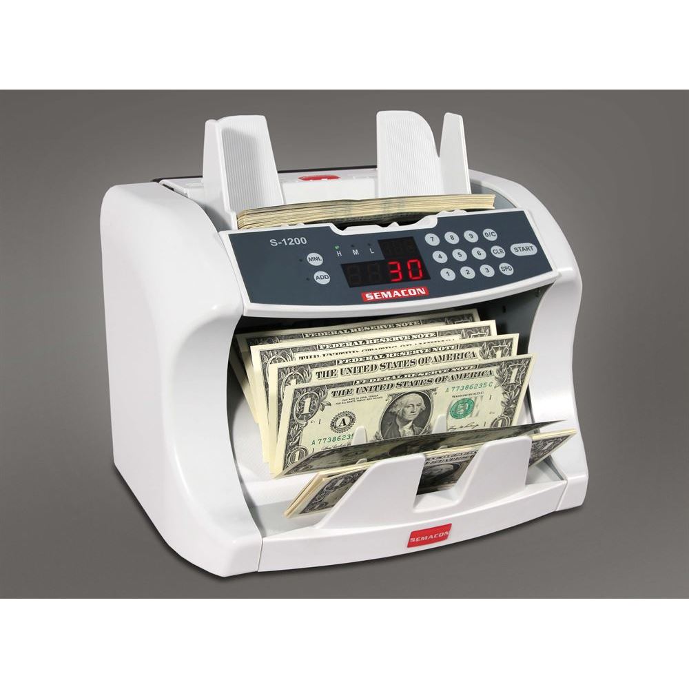 Semacon Series S-1200 Bank Grade Currency Counter