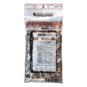 CoinLok Plastic Deposit Bags 12 x 20 Clear, 100 Count