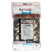 CoinLok Plastic Deposit Bags 12 x 20  Dual Handle (14.5 x 25) -250 Count