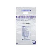 CoinCourier Plastic Deposit Bag 12 x 25 Clear, 250 Count